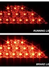 Spyder Auto Black LED Taillights for Pontiac Grand Am 1999-2004, Custom Fit                                     - ALT-YD-PGAM99-LED-BK - Image 9