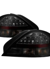 Spyder Auto LED Tail Lights Black Smoke for Pontiac Grand AM 1999-2005                                     - ALT-YD-PGAM99-LED-BSM - Image 9