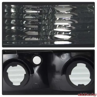 Spyder Auto LED Tail Lights Black Smoke for Pontiac Grand AM 1999-2005 - ALT-YD-PGAM99-LED-BSM
