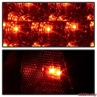 Spyder Auto LED Tail Lights Black Smoke for Pontiac Grand AM 1999-2005 - ALT-YD-PGAM99-LED-BSM