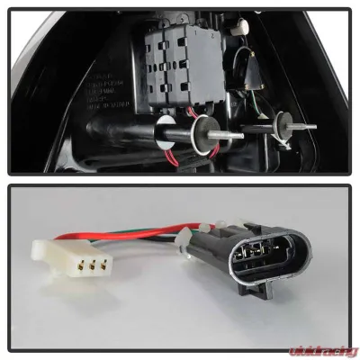 Spyder Auto LED Tail Light Bar Black Smoke for Pontiac Grand Prix 2004-2008 - ALT-YD-PGP04-LED-BSM