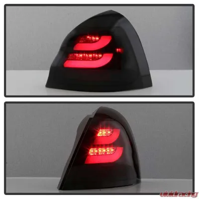 Spyder Auto LED Tail Light Bar Black Smoke for Pontiac Grand Prix 2004-2008 - ALT-YD-PGP04-LED-BSM