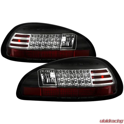 Spyder Auto Black LED Taillights for Pontiac Grand Prix 1997-2003, ALT-YD-PGP97-LED-BK - ALT-YD-PGP97-LED-BK