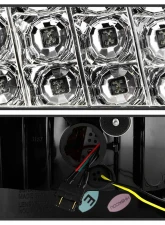 Spyder Auto Black LED Taillights for Pontiac Grand Prix 1997-2003, ALT-YD-PGP97-LED-BK                                     - ALT-YD-PGP97-LED-BK - Image 3