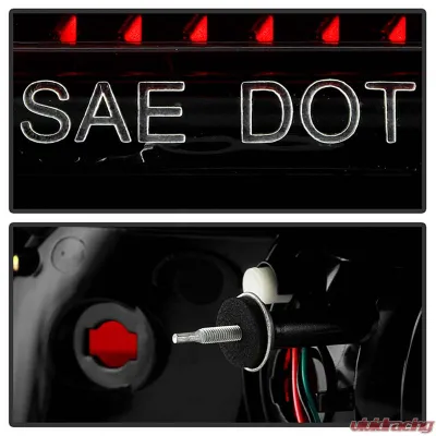 Spyder Auto Black LED Taillights for Pontiac Grand Prix 1997-2003, ALT-YD-PGP97-LED-BK - ALT-YD-PGP97-LED-BK