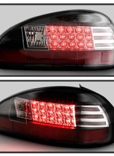 Spyder Auto Black LED Taillights for Pontiac Grand Prix 1997-2003, ALT-YD-PGP97-LED-BK                                     - ALT-YD-PGP97-LED-BK - Image 7