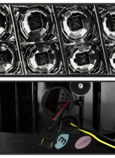 Spyder Auto Black Smoke LED Taillights for Pontiac Grand Prix 1997-2003                                     - ALT-YD-PGP97-LED-BSM - Image 3