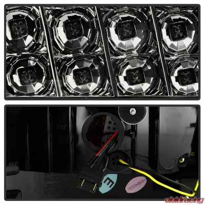 Spyder Auto Black Smoke LED Taillights for Pontiac Grand Prix 1997-2003 - ALT-YD-PGP97-LED-BSM