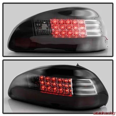 Spyder Auto Black Smoke LED Taillights for Pontiac Grand Prix 1997-2003 - ALT-YD-PGP97-LED-BSM
