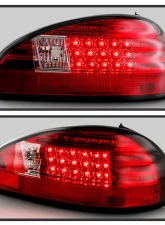 Spyder Auto Red Clear LED Taillights for Pontiac Grand Prix 1997-2003                                     - ALT-YD-PGP97-LED-RC - Image 7