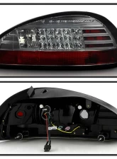 Spyder Auto Smoke LED Taillights for Pontiac Grand Prix 1997-2003, ALT-YD-PGP97-LED-SM                                     - ALT-YD-PGP97-LED-SM - Image 2