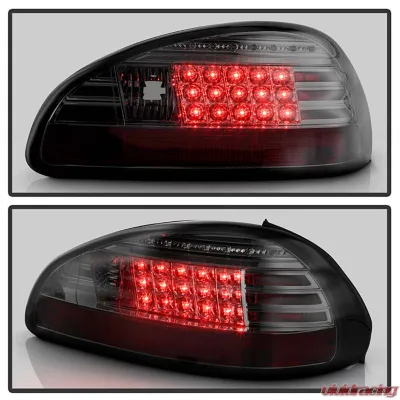 Spyder Auto Smoke LED Taillights for Pontiac Grand Prix 1997-2003, ALT-YD-PGP97-LED-SM - ALT-YD-PGP97-LED-SM