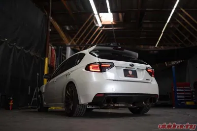Spyder Auto LED Tail Lights Sequential Signal Black for 2008-2014 Subaru Impreza WRX 5Dr - ALT-YD-SI085D-SEQ-BK