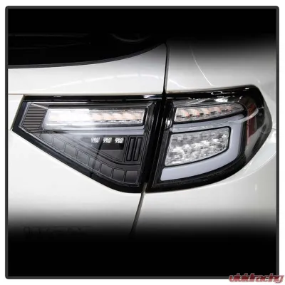 Spyder Auto LED Tail Lights Sequential Signal Black for 2008-2014 Subaru Impreza WRX 5Dr - ALT-YD-SI085D-SEQ-BK