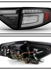 Spyder Auto LED Tail Lights Sequential Signal Black for 2008-2014 Subaru Impreza WRX 5Dr                                     - ALT-YD-SI085D-SEQ-BK - Image 3