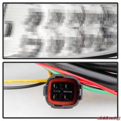 Spyder Auto LED Tail Lights Sequential Signal Black for 2008-2014 Subaru Impreza WRX 5Dr - ALT-YD-SI085D-SEQ-BK