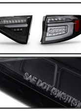 Spyder Auto LED Tail Lights Sequential Signal Black for 2008-2014 Subaru Impreza WRX 5Dr                                     - ALT-YD-SI085D-SEQ-BK - Image 6