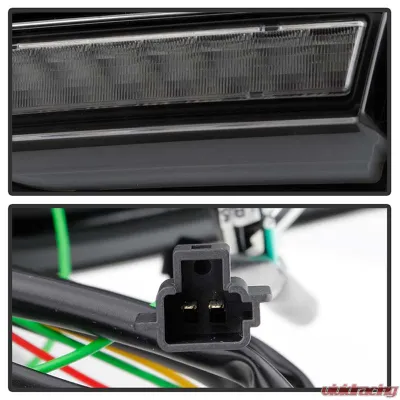 Spyder Auto LED Tail Lights Sequential Signal Black Smoke for 2008-2014 Subaru Impreza WRX 5Dr - ALT-YD-SI085D-SEQ-BSM