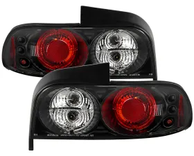 Spyder Auto Altezza Black Tail Lights for Subaru Impreza 1993-2001, LED Design