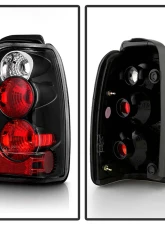 Spyder Auto Altezza Black Tail Lights for Toyota 4Runner 1996-2002, Durable Design                                     - ALT-YD-T4R96-BK - Image 2