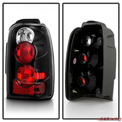 Spyder Auto Altezza Black Tail Lights for Toyota 4Runner 1996-2002, Durable Design - ALT-YD-T4R96-BK