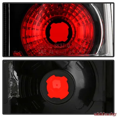 Spyder Auto Altezza Black Tail Lights for Toyota 4Runner 1996-2002, Durable Design - ALT-YD-T4R96-BK