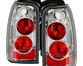 Spyder Auto Altezza Chrome Tail Lights for Toyota 4Runner 1996-2002, Custom Fit