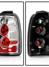 Spyder Auto Altezza Chrome Tail Lights for Toyota 4Runner 1996-2002, Custom Fit                                     - ALT-YD-T4R96-C - Image 2