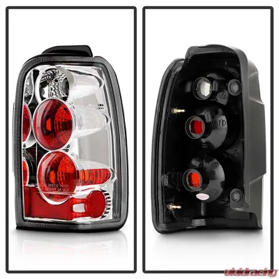 Spyder Auto Altezza Chrome Tail Lights for Toyota 4Runner 1996-2002, Custom Fit - ALT-YD-T4R96-C