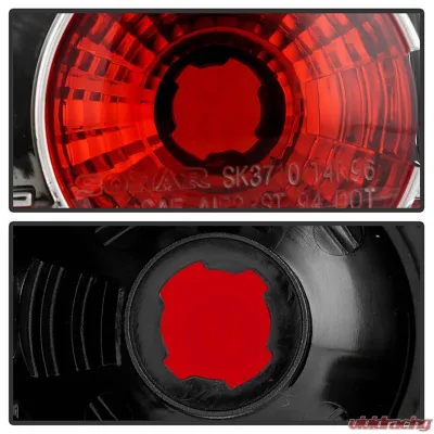 Spyder Auto Altezza Chrome Tail Lights for Toyota 4Runner 1996-2002, Custom Fit - ALT-YD-T4R96-C