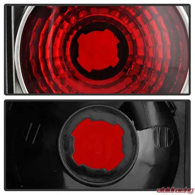 Spyder Auto Altezza Chrome Tail Lights for Toyota 4Runner 1996-2002, Custom Fit - ALT-YD-T4R96-C