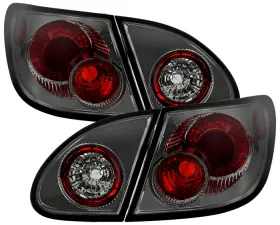 Spyder Auto Smoke Euro Style Taillights for Toyota Corolla 2003-2008, ALT-YD-TC03-SM