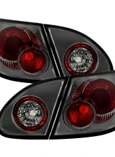 Spyder Auto Smoke Euro Style Taillights for Toyota Corolla 2003-2008, ALT-YD-TC03-SM                                     - ALT-YD-TC03-SM - Image 6