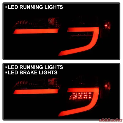 Spyder Auto Black LED Taillights with Light Bar for Toyota Camry 2012-2014 - ALT-YD-TC12-LBLED-BK