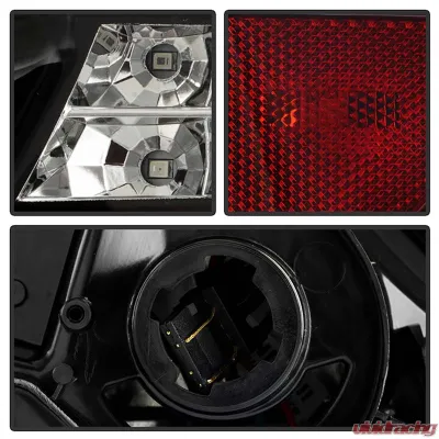 Spyder Auto Black LED Taillights with Light Bar for Toyota Camry 2012-2014 - ALT-YD-TC12-LBLED-BK