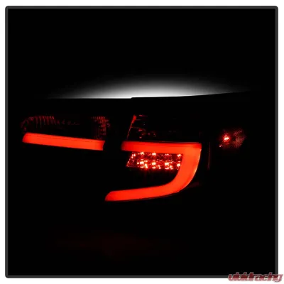 Spyder Auto Black LED Taillights with Light Bar for Toyota Camry 2012-2014 - ALT-YD-TC12-LBLED-BK