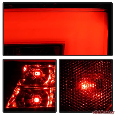 Spyder Auto Black LED Taillights with Light Bar for Toyota Camry 2012-2014 - ALT-YD-TC12-LBLED-BK