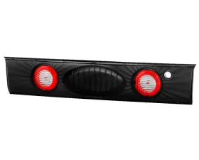 Spyder Auto Altezza Black Tail Lights for Toyota Corolla 1993-1995, Trunk Style