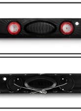 Spyder Auto Altezza Black Tail Lights for Toyota Corolla 1993-1995, Trunk Style                                     - ALT-YD-TC93-TR-BK - Image 2