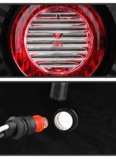Spyder Auto Altezza Black Tail Lights for Toyota Corolla 1993-1995, Trunk Style                                     - ALT-YD-TC93-TR-BK - Image 3