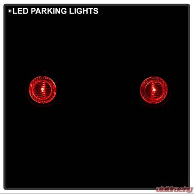 Spyder Auto Altezza Black Tail Lights for Toyota Corolla 1993-1995, Trunk Style - ALT-YD-TC93-TR-BK