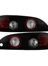Spyder Auto Euro Style Tail Lights Black Smoke for Toyota Corolla 1998-2002                                     - ALT-YD-TC98-BSM - Image 7