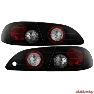 Spyder Auto Euro Style Tail Lights Black Smoke for Toyota Corolla 1998-2002 - ALT-YD-TC98-BSM