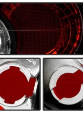 Spyder Auto Euro Style Tail Lights Black Smoke for Toyota Corolla 1998-2002                                     - ALT-YD-TC98-BSM - Image 3