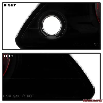 Spyder Auto Euro Style Tail Lights Black Smoke for Toyota Corolla 1998-2002 - ALT-YD-TC98-BSM