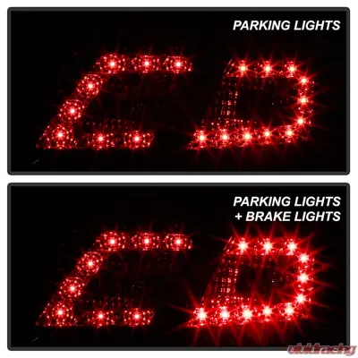 Spyder Auto Black LED Taillights for 2007-2009 Toyota Camry Non-Hybrid - ALT-YD-TCAM07-LED-BK