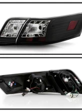 Spyder Auto Black LED Taillights for 2007-2009 Toyota Camry Non-Hybrid                                     - ALT-YD-TCAM07-LED-BK - Image 2