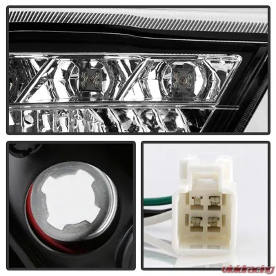 Spyder Auto Black LED Taillights for 2007-2009 Toyota Camry Non-Hybrid - ALT-YD-TCAM07-LED-BK