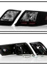 Spyder Auto Black LED Taillights for 2007-2009 Toyota Camry Non-Hybrid                                     - ALT-YD-TCAM07-LED-BK - Image 6