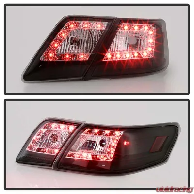 Spyder Auto Black LED Taillights for 2007-2009 Toyota Camry Non-Hybrid - ALT-YD-TCAM07-LED-BK